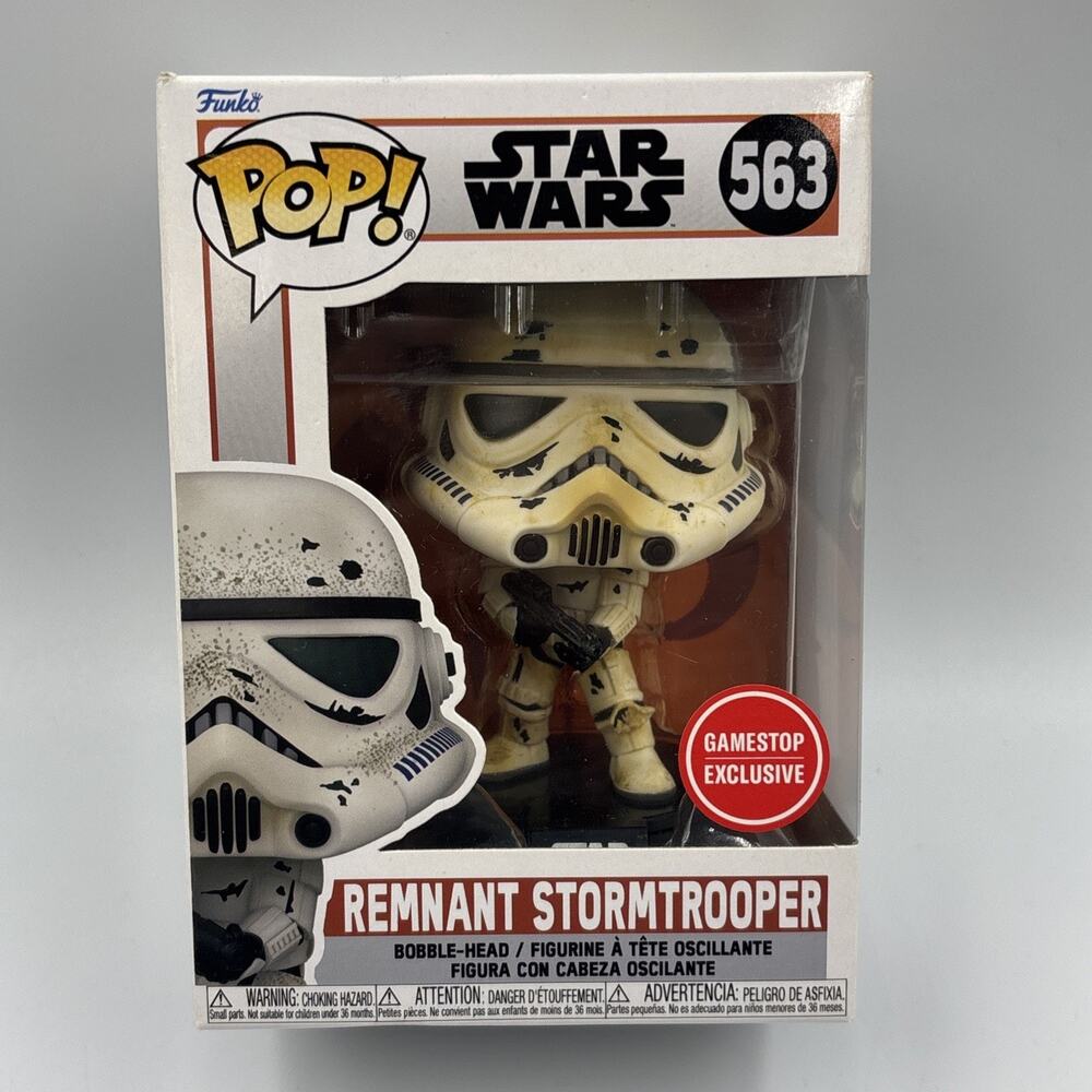 Funko Pop! Star Wars Remnant Stormtrooper #563 GameStop Exclusive